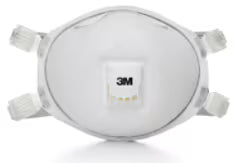 3M 8212 N95 Particulate Welding & Metal Pouring Respirator, Faceseal, Non-Oil Particles, White