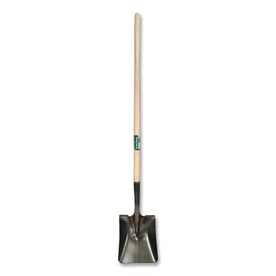 Square Point Transfer Shovel, 11.5 in L x 9.25 in W Blade, 44 in North American Hardwood Handle