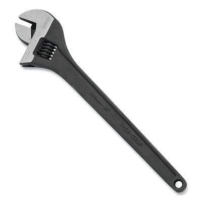 Adjustable Wrench, 18 in OAL, 2.299999 in Max Opening, Black Oxide