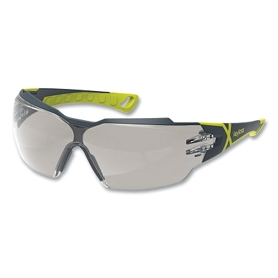 MX300 Anti-Fog Safety Glasses, CBR65, TruShield, Gray/Lime