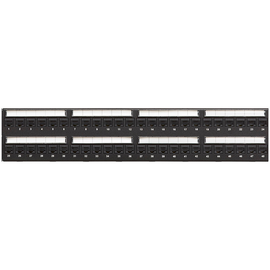 Cat 6A 110-Style Patch Panel, 48-Port