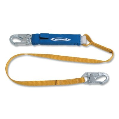 6ft DeCoil Lanyard, 310 lbs, Snap Hooks