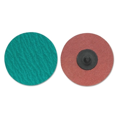 ZIRC Plus R801 PowerLock Cloth Discs-Type III, 3 in Dia., 36 Grit