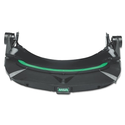 V-Gard Visor Frame for General Purpose, For All MSA Slotted Caps, Black, Debris Control Sold Separately