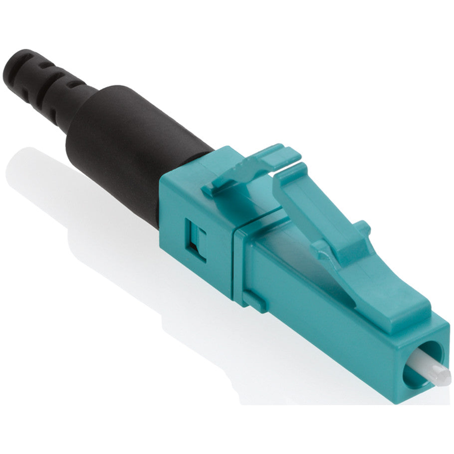 FastCAM Fiber Connectors, LC 50/125, OM3, Aqua