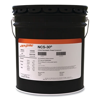 NCS-30 Oilfield Nonmetallic Thread Compound, 5 gal, Pail, Light Brown