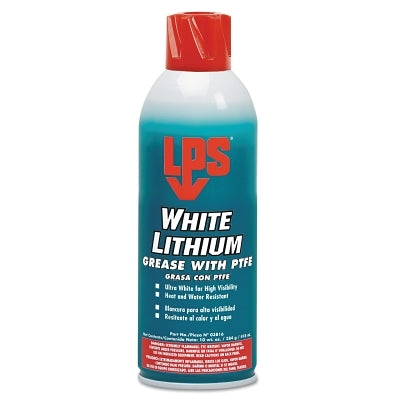 10-OZ AEROSOL WHITE LITHIUM W/PTFE