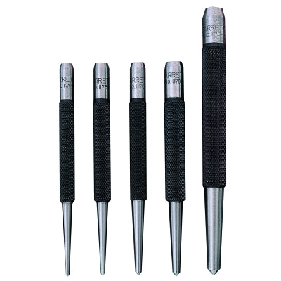 Center Punch Set, Pointed, English, Plastic Case