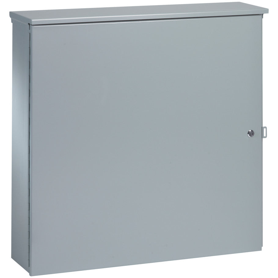 Type 3R T3-Box Telephone Cabinet, Galvanized Steel, Single Door, 36 x 36 x 12 in.