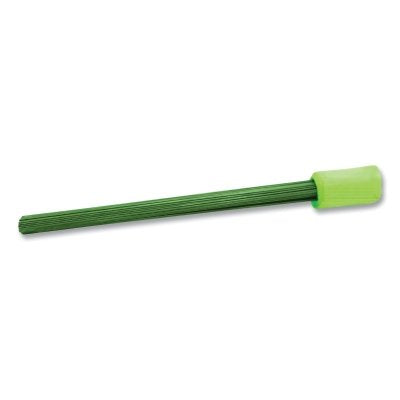 Stake Flags, 21 in L, 2-1/2 in x 3-1/2 in Flag Size, Lime Fluorescent