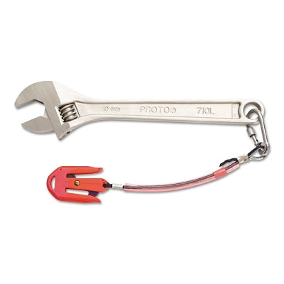 Click-Stop Adjustable Wrenches, 15 in Long, 1-11/16 in Opening, Chrome