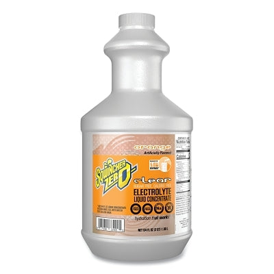 ZERO Liquid Concentrate, 64 oz, Bottle, Yields 5 gal, Orange