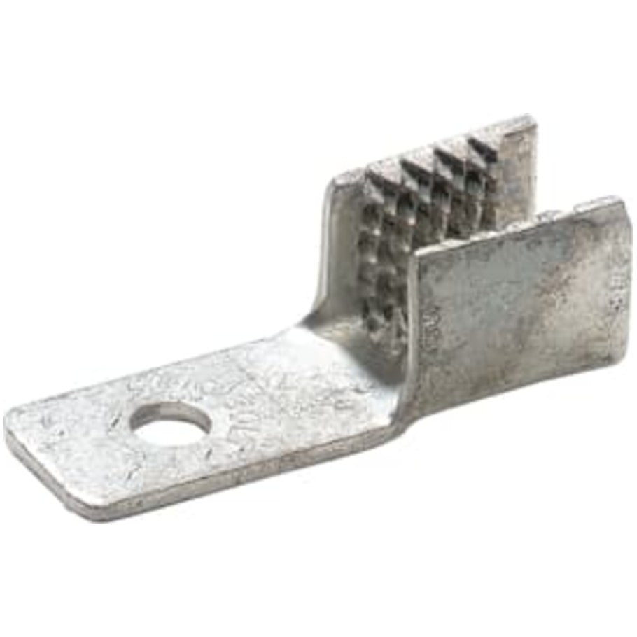 Insulation Piercing Magnet Wire Ring Terminal, Length 1.58 Inches, Width .50 Inches, Length of Teeth .61 Inches, Copper Alloy