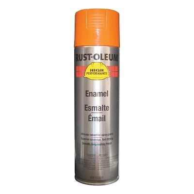 High Performance V2100 System Enamel Aerosol, 15 oz Can, Safety Orange, Gloss