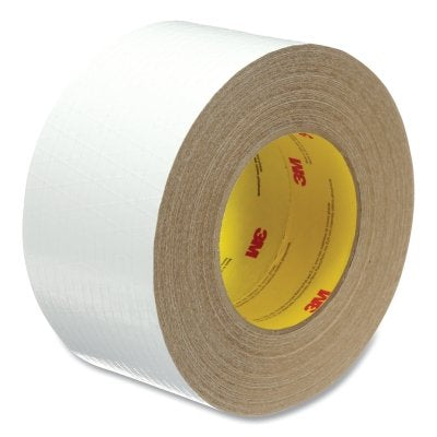 3M 051128-95615 Venture Tape Metal Building Facing Tapes, 50 yd, 2.83 in W, White