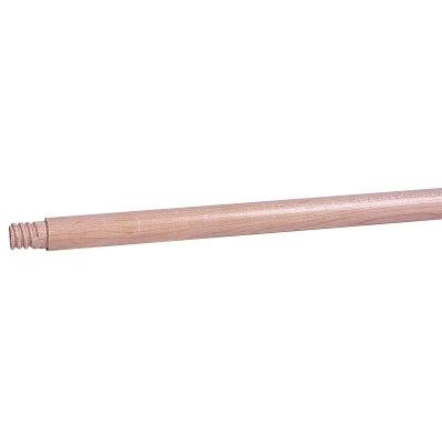 Wooden Handles, Hardwood, 60 in x 1 1/8 in Dia., Threaded Tip