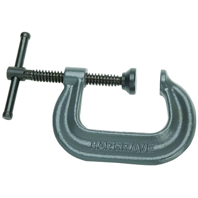 Columbian Economy Drop Forged C-Clamps, Sliding Pin, 5 3/8 in Throat Depth