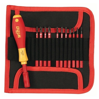 Insulated SlimLine Blade 12 Piece Sets, Red/Yellow