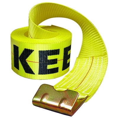 Winch Strap, 30'x4" 15,000 lbs w/Flat Hook