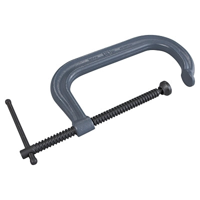 400 Series C-Clamp, Sliding Pin, 5 in Throat Depth