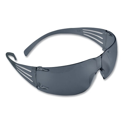 3M SF202AFP SecureFit 200 Series Safety Glasses, Frameless/Wrap-Around, Gray, Anti-Fog Plus/Anti-Scratch
