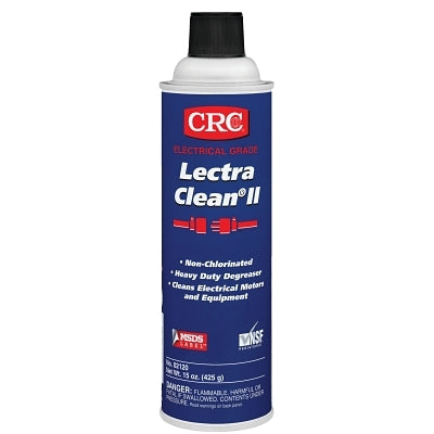 Lectra Clean II Non-Chlorinated Heavy Duty Degreaser, 20 oz, Aerosol Can, Mild Scent