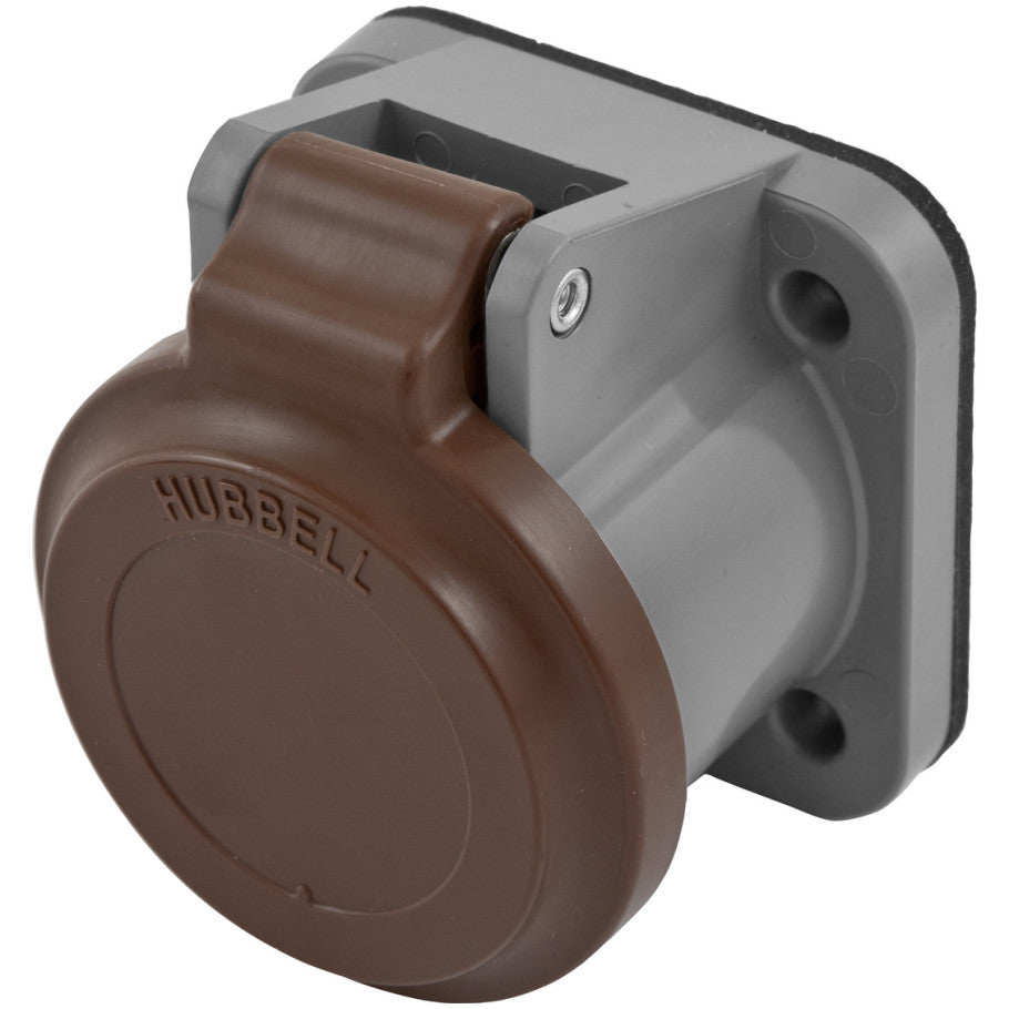 Non-Metallic Weatherproofing Cover, For Single Pole Devices, Brown