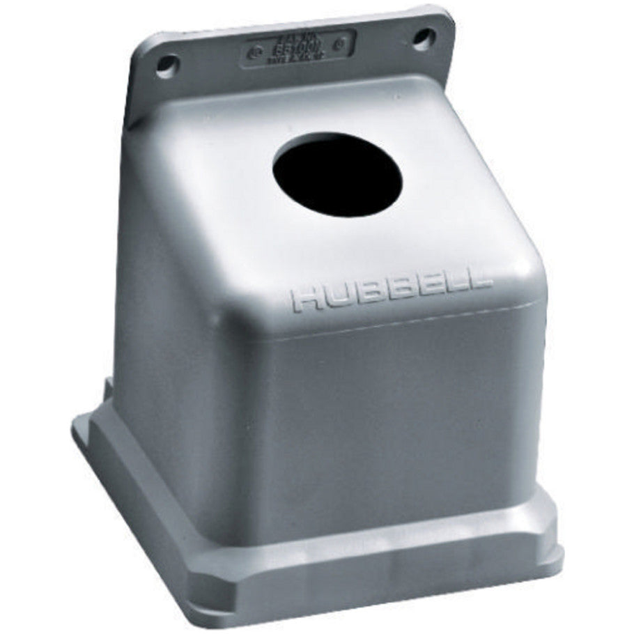 IEC Pin and Sleeve Back Box, For 100A 1-1/2 in. NPT Hub, Angled