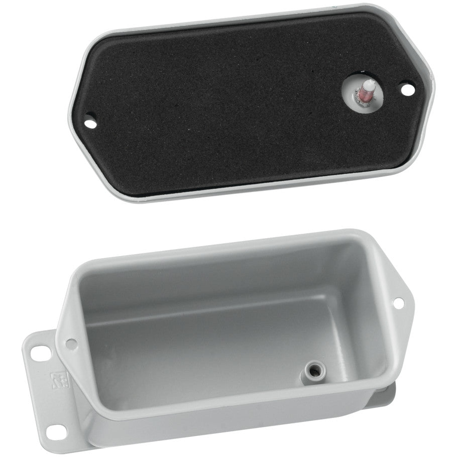 Type 4 Contoured Enclosure, Screw Cover, 2.88 x 4.5 x 2.62