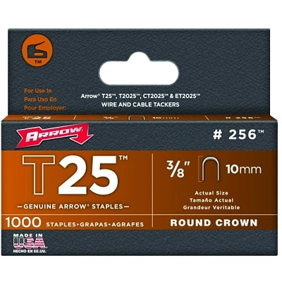25038 T25 STAPLES 3/8"1000/PK