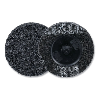 3M 068060-67180 Roloc Precision Surface Conditioning Disc, Heavy Duty, 2 in dia, TR, Extra Coarse, 80 Grit, 25000 RPM