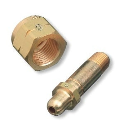 Regulator Inlet Nipples, Hydrogen;Natural Gas, 1/4"(NPT), 2 1/2", SS, CGA-350