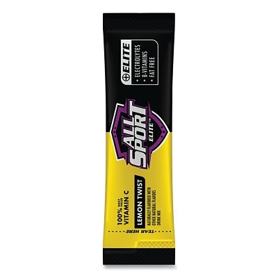 ELITE Drink Mix Powder Sticks, Single-Serve, Lemon Twist, 3.4 oz Capacity Weight