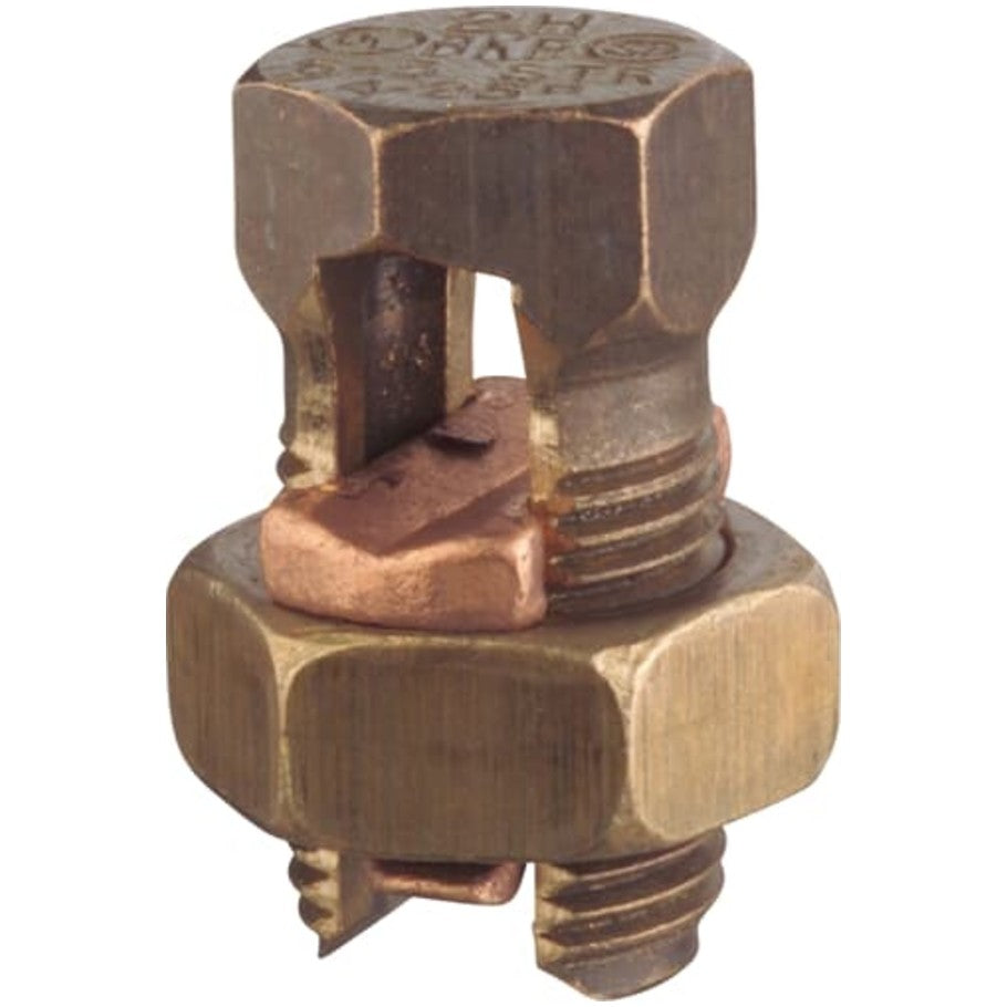 Blackburn Type H High Strength Bolt Connector, 6 to 2 AWG Solid