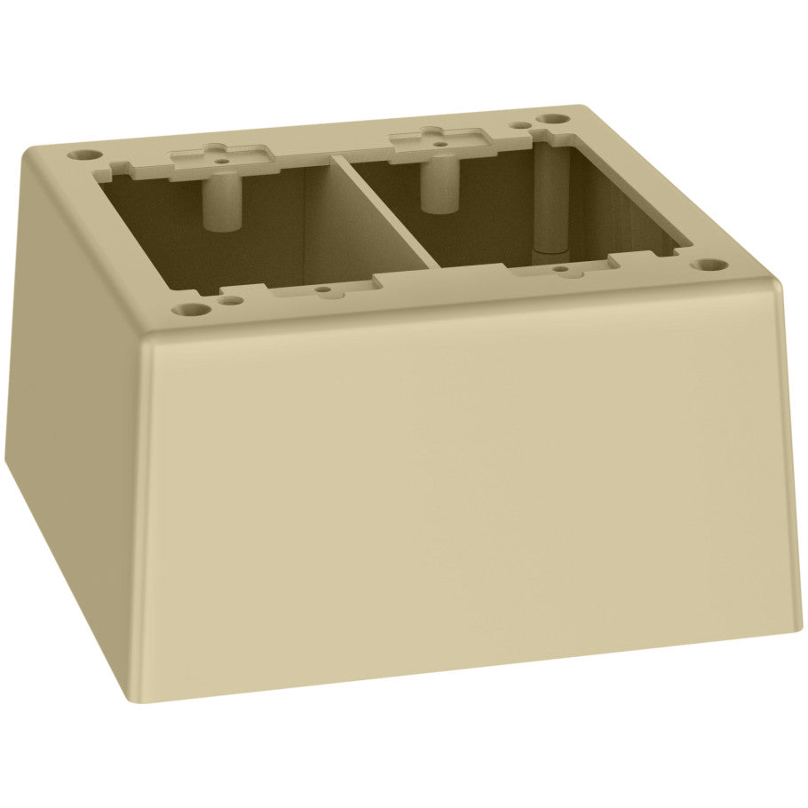 Non-Metallic Power Rated Deep Outlet Box For LD Series Raceway