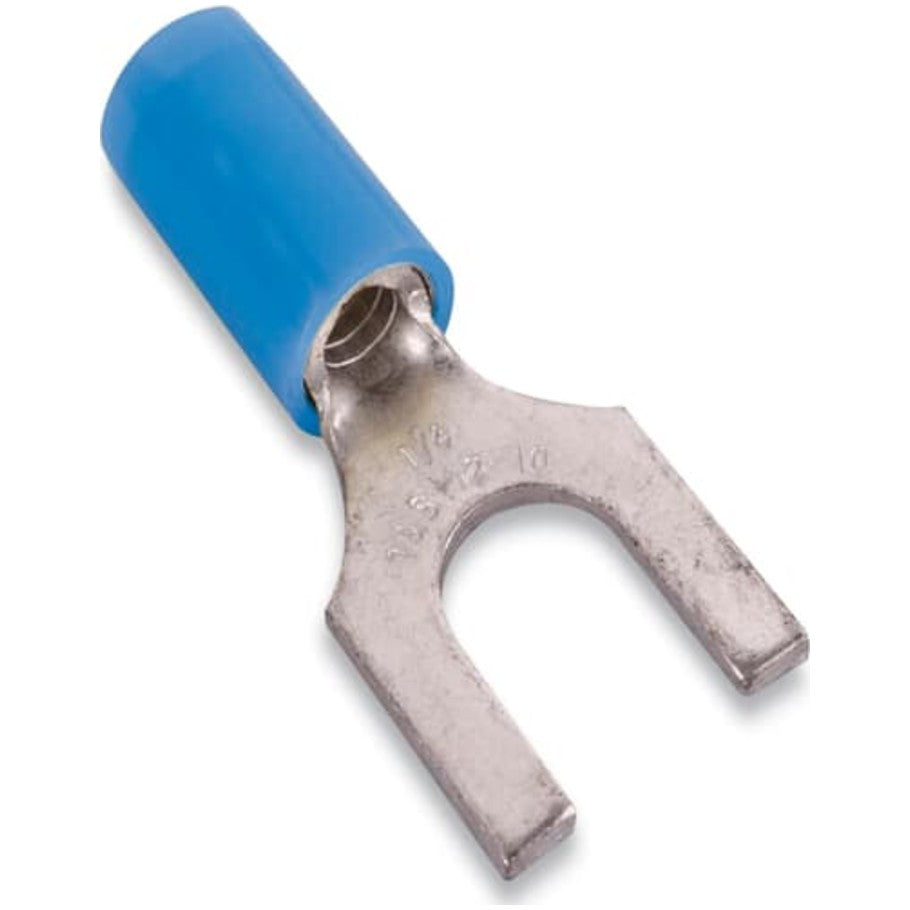 Sta-Kon RB Series Nylon-Insulated Fork Terminal, 18-14 AWG,  10