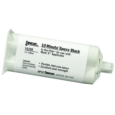 10 Minute Epoxy, 50 mL, Dev-Pak, Black