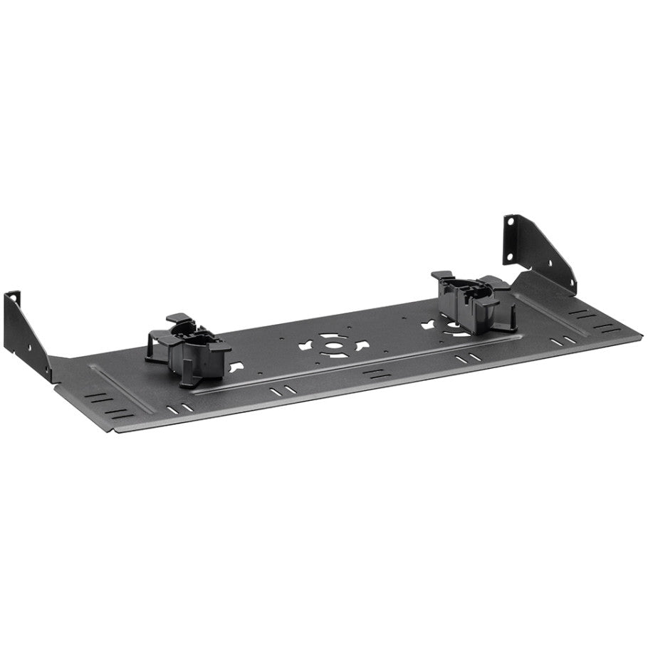 Rear Cable Manager with Cable Management Rings, Compatible with e2XHD Flat Panel, Black