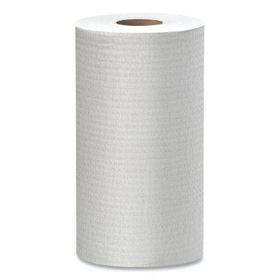 X60 Cloth Wiper, White, 9.8 in W x 13.4 in L, Small Roll, 130 Sheets/Roll