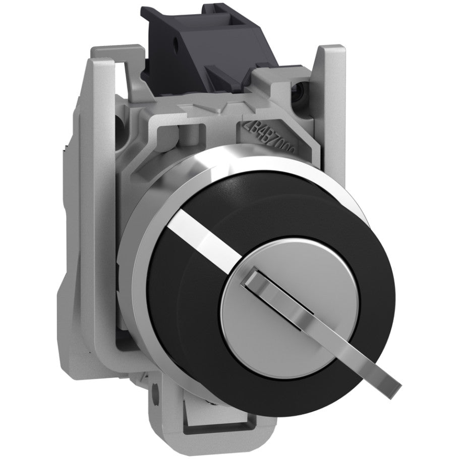 Black Non-Illuminated 2-Maintained Key Switch