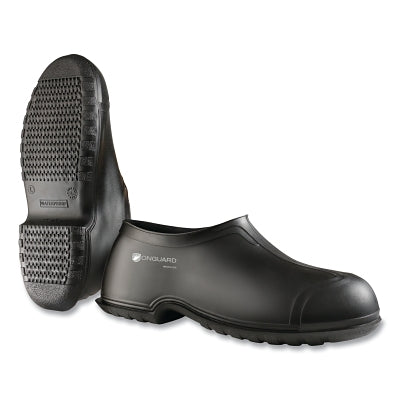 Overshoes, Large, 4 in, PVC, Black