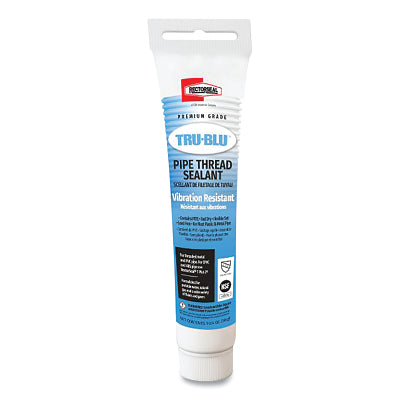 Tru-Blu Pipe Thread Sealant, 1.8 fl oz, Tube, Blue