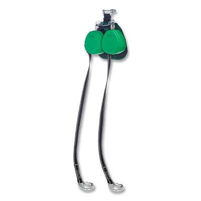 V-TEC EDGE Personal Fall Limiter, Twin Leg, 8 ft, 310 lb Load Cap, Harness Locking Pin, FP5K Snaphook Bottom Connector