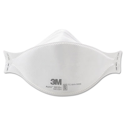 3M 9210+ Aura Series N95 Particulate Disposable Respirator, 9210+, Dust/Non-Oil Aerosol and Particles