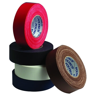 Premium Vinyl Coated Gaffers Tapes, 2 in X 60 yd, 11.5 mil, Black