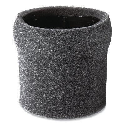 Wet/Dry Vacuum Foam Sleeve, Type R, 8 in dia x 6.5 in H, Reusable
