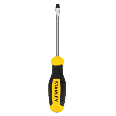 Slotted Screwdriver, 1/4 in Tip Size, 8 in Shank Length