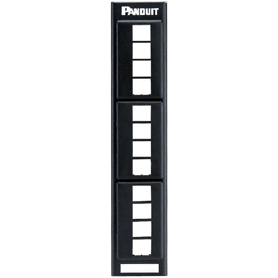 NetKey 12-Port Empty Wall Mount Patch Panel, 12-Port