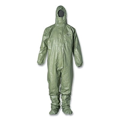 Tychem 2000 SFR Protective Hooded Coverall, Green, 5X-Large