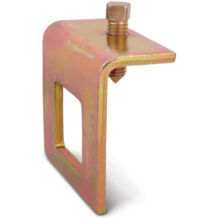 Clamp, Channel to Beam, Clamp Size 3-1/2 Inches x 3-1/2 Inches, Channel Size 1-11/16 Inches x 1-11/16 Inches, Steel